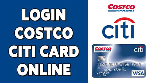 Enter the credit card number and security code (CVV) on your new card to get started. . Citi costco card login
